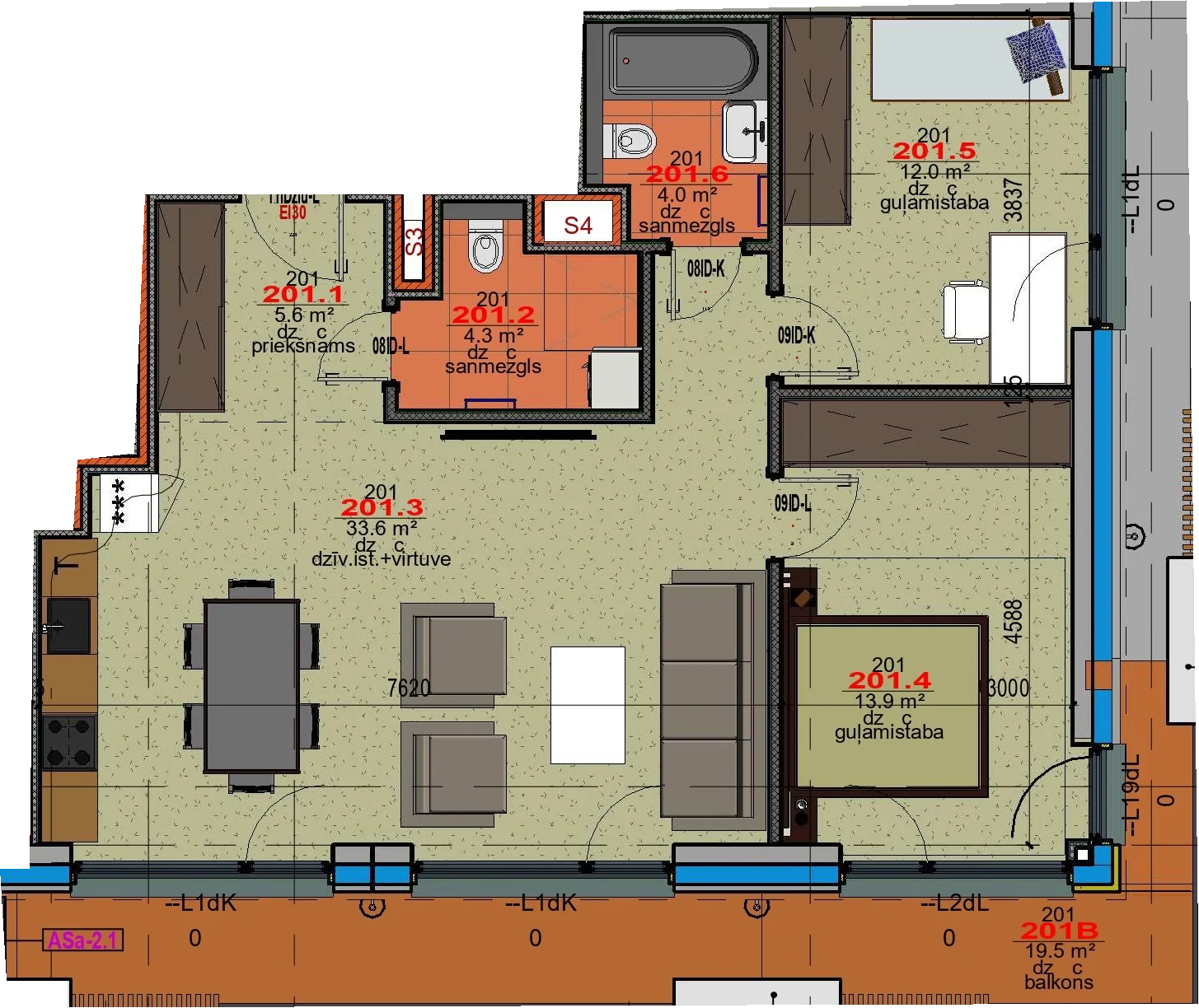 Apartment 201