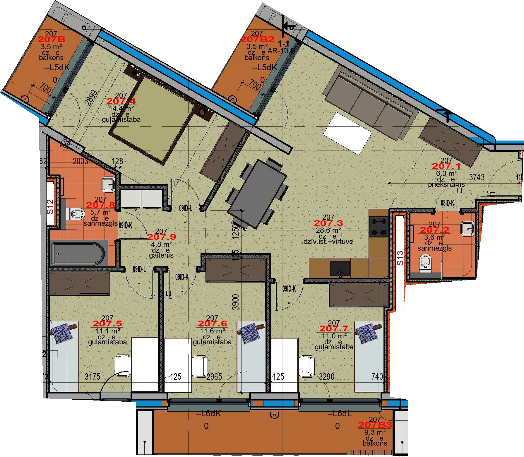 Apartment 207