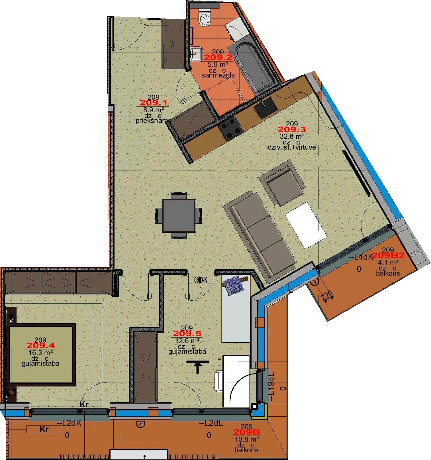 Apartment 209