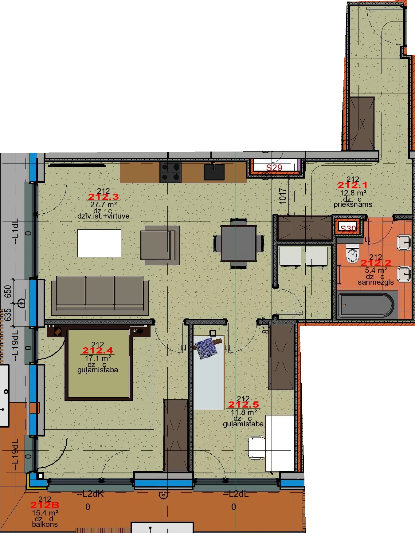 Apartment 212