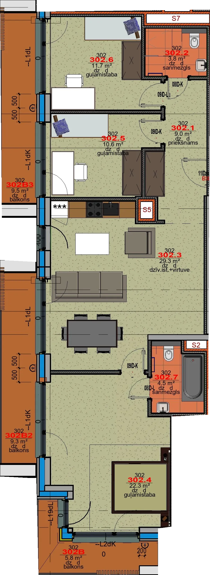 Apartment 302