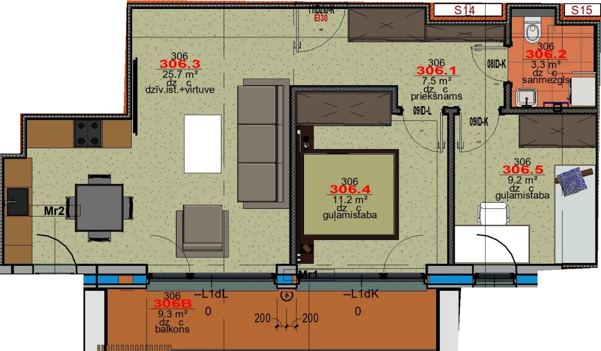 Apartment 306