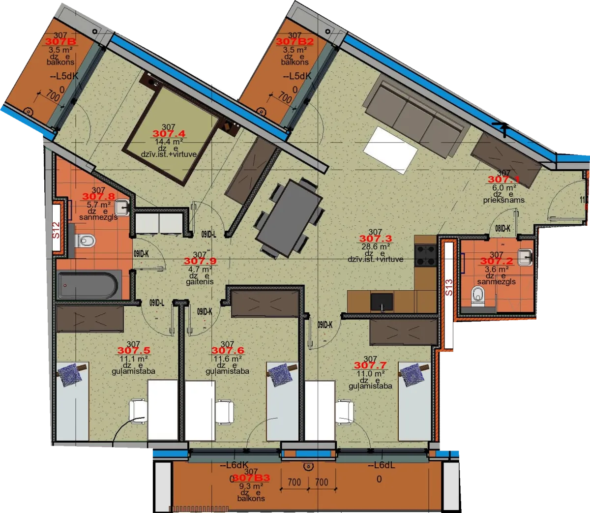 Apartment 307