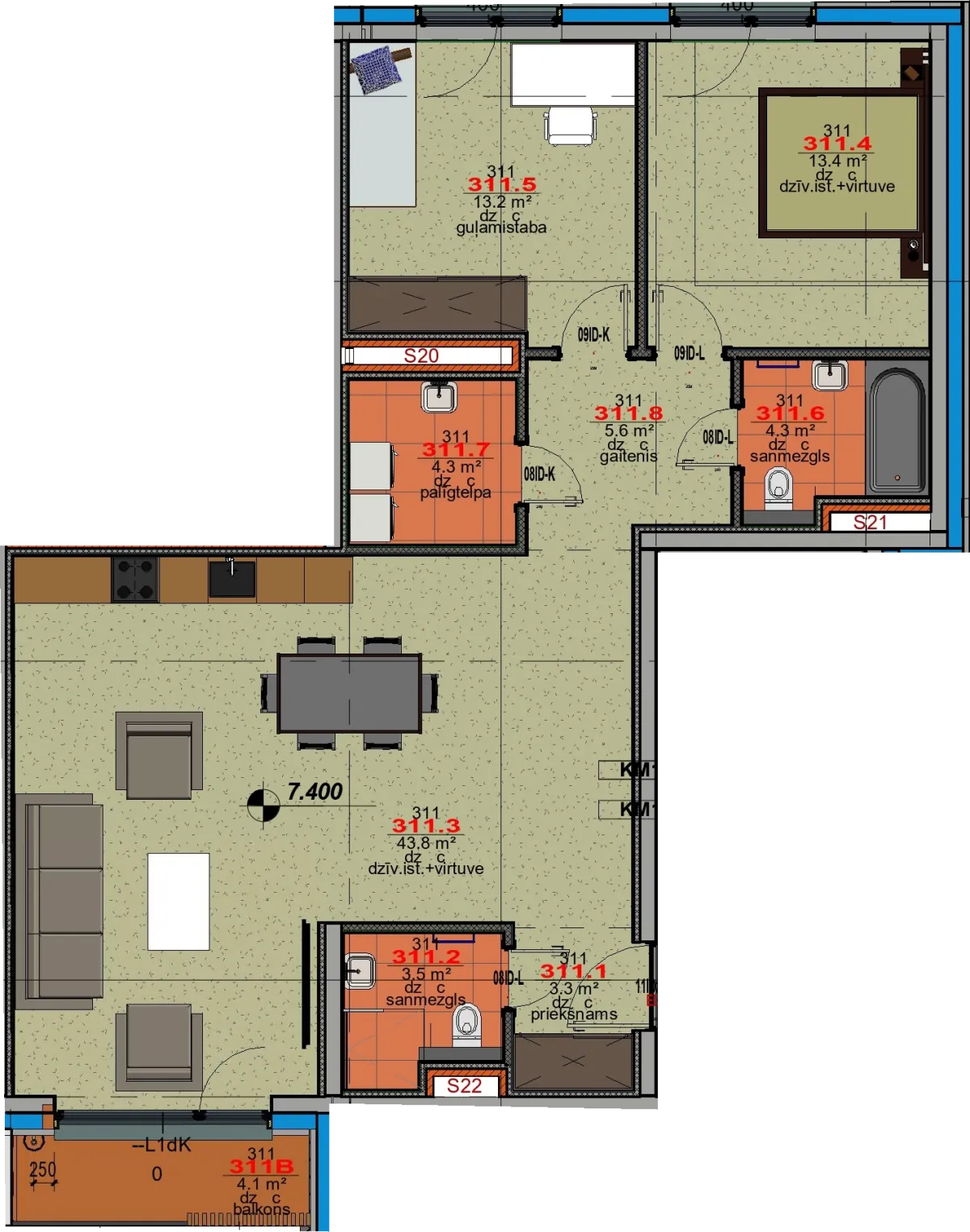 Apartment 311
