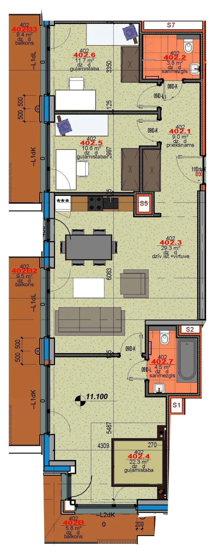 Apartment 402