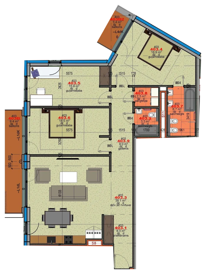 Apartment 403