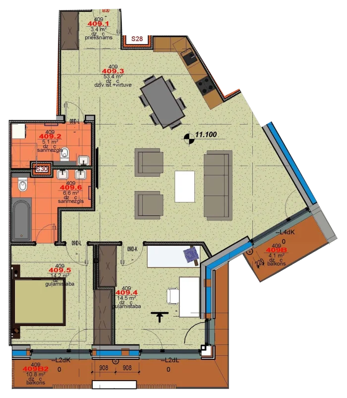 Apartment 409