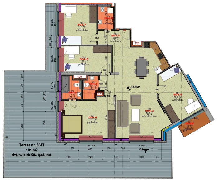Apartment 504